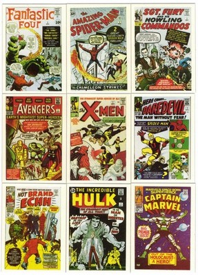 1984 FTCC Marvel Superheroes First Issue Covers Pick the Card Finish Your Set