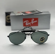 Ray-Ban RB3030 Outdoorsman L9500 58•14 160 Green G-15 Lens  58mm Sunglasses