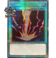 Raigeki RA05-EN110 Starlight Rare 1st Edition Yu-Gi-Oh!