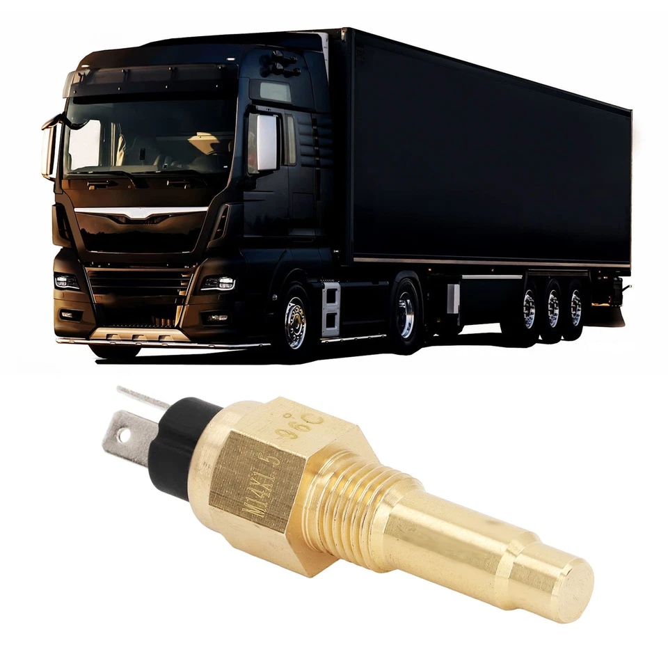 Hot Water Temperature Sensor Engine VDO Temp Gauge Sender Unit 96°C Alarm° - Image 4 of 4