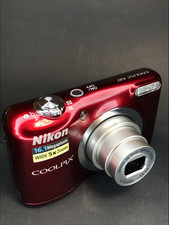 Nikon Coolpix A10 Digital Camera - Red - 16.1 MP, 5x Zoom