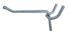  500 PACK 2 Inch All Metal Peg Hooks 1/8 to 1/4" Pegboard, Slatwall, Garage kit