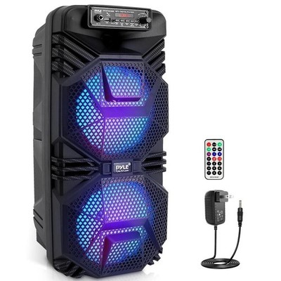 Pyle  600 W Rechargeable Outdoor Bluetooth Speaker Portable PA System