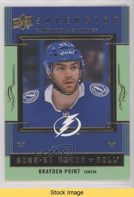 2023 Upper Deck Series 1 Honor Roll Green Rainbow Brayden Point #HR-21 READ 1e7g
