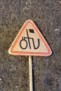 Anstecknadel 1. Form von 1949 "ÖTV Gewerkschaft"