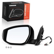 Power Door Mirror Compatible with Nissan Driver Side Black