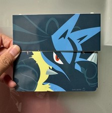 Pok mon Lucario Nintendo New 3DS Cover - Anime-Style Design Replacement Shell