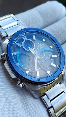 Casio Edifice ECB-900DB-1BER Herren Solaruhr mit Bluetooth 45mm - Silber