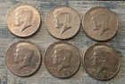 Lot Of 6 - 1965 1966 1967 Kennedy Half Dollars- (1) 1965 (1) 1966 (4) 1967