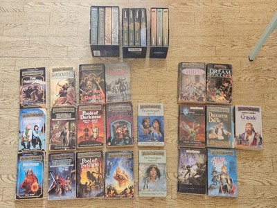 Forgotten Realms 32 Bücher Englisch R.A. Salvatore Drizzt D&D TSR Boxsets