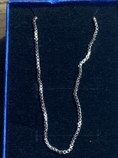 18K Rose Gold Filled Tarnish-Free 16-24" Thin Box Chain Necklace Men Womens Gift
