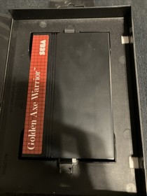 Golden Axe Warrior (Sega Master System) CIB Complete w/hangtab ORIGINAL OWNER