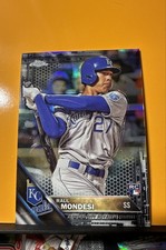 2016 Topps Chrome - Adalberto Mondesi #28 Black Refractor (RC)