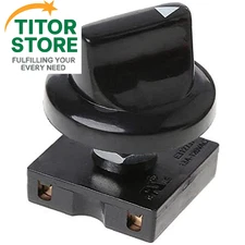 Black Fan Rotary Switch 4 Position 3 Speed Selector Governor with... 