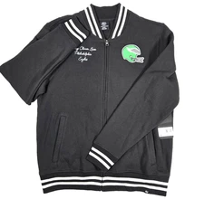 Stoney Clover Philadelphia Eagles NFL Varsity Jacket Full Zip Men's Medium New