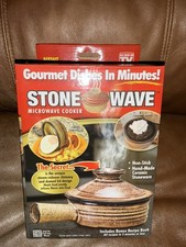 Stone Wave Mikrowelle Herd Antihaft Keramik Backform. Wie im Fernsehen zu sehen. NEU