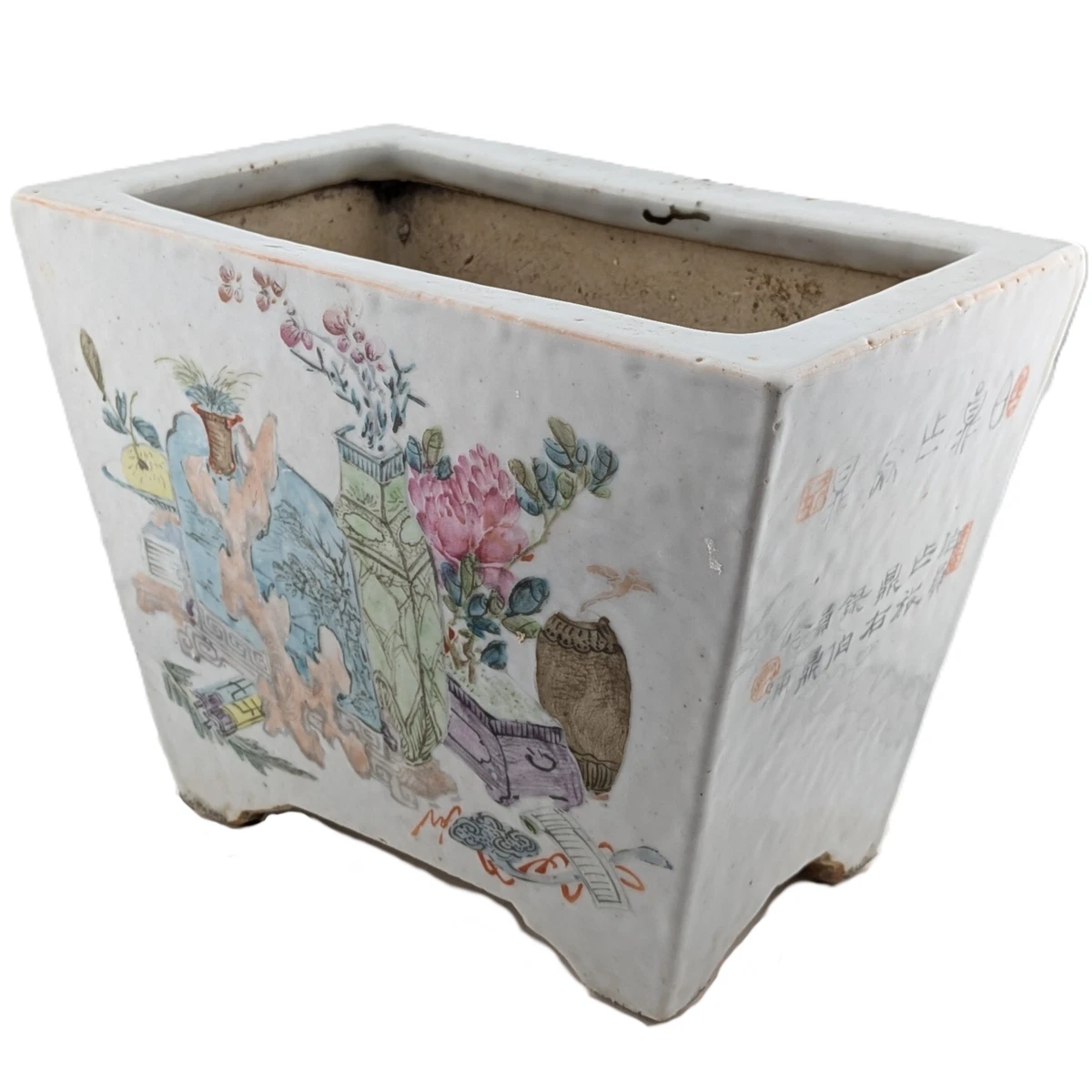 陶瓷多色1850-1899 中国古董花瓶| eBay