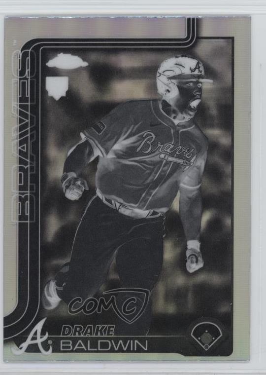 2025 Topps Chrome Update Negative Refractor Drake Baldwin #USC96 1n9c