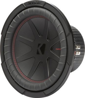 Kicker CompR 48CWR104 10'' Dual 4-ohm Component Subwoofer