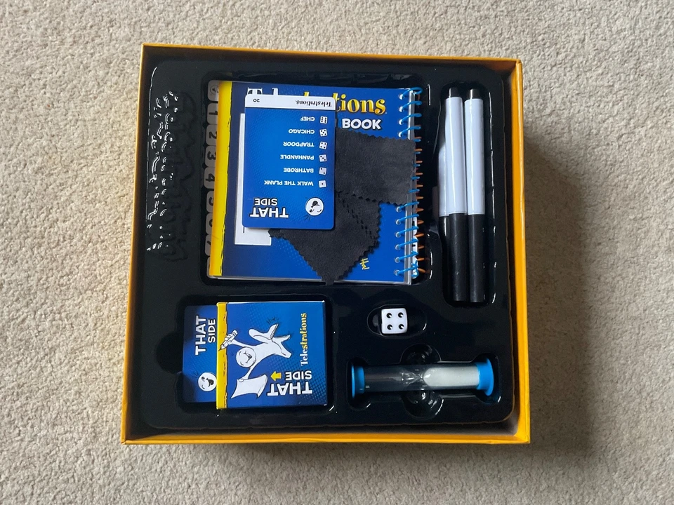 Telestrations Drawing Board Game - 100% Complete - Hilarious Party Game - Image 4 of 4