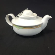 Vintage The Toscany Collection Tea Pot And Cup Matching Set Tulip Pattern Japan