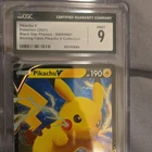 The Pokémon Company CGC 9 Mint Pikachu V Promo Holo SWSH061 Sword & Shield 2021