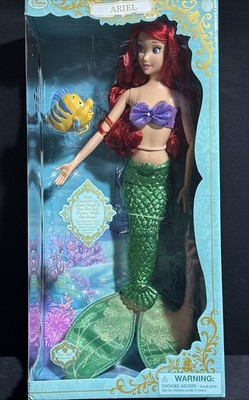 Disney Store Ariel The Little Mermaid 17  Singing Princess Doll