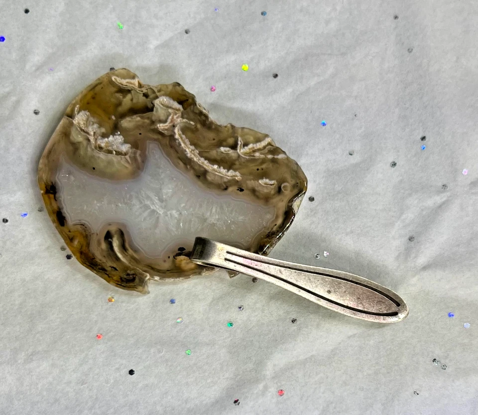 Винтажный GEORG JENSEN Дании серебро галстук бар/зажим/застежка-#75B - Изображение 3 из 4