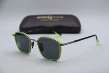 NEW ETNIA BARCELONA WIGWAM SLYW GREEN POLARIZED AUTHENTIC SUNGLASSES 49-21