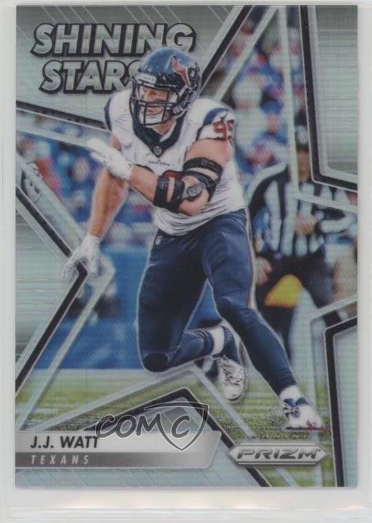 2016 Panini Prizm Shining Stars Silver Prizm JJ Watt #25 p6d