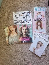 Preowned Fashion Magazine Cataloge Lot ( ELLE Peach John Wego )