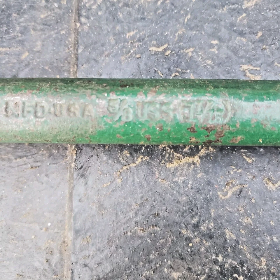 Vintage P & C 2617 1-1/16" OFFSET 12pt BOX END SPUD WRENCH Made in USA 16" Long - Image 4 of 4