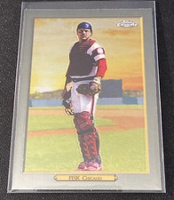 2020 Topps Update Carlton Fisk Turkey Red Chrome #TRc-12.   White Sox
