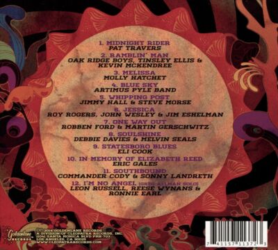 VARIOUS ARTISTS - MIDNIGHT RIDER: A TRIBUTE TO THE ALLMAN BROTHERS BAND [DIGIPAK
