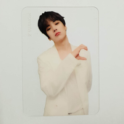 Minhyuk Official Clear Photocard Monsta X We Are Here The 2nd Album Take.2 Kpop