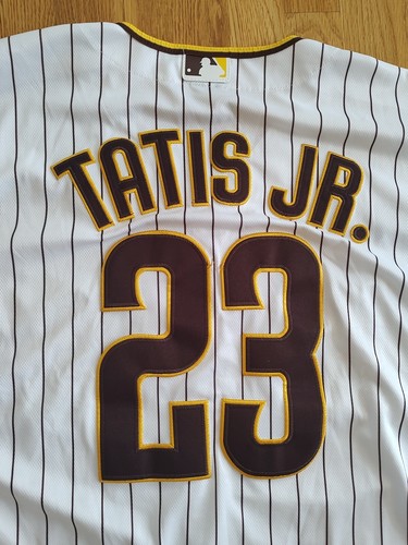 San Diego Padres Fernando Tatis Jr Authentic On Field Nike Jersey Sz L Stitched - Picture 2 of 9