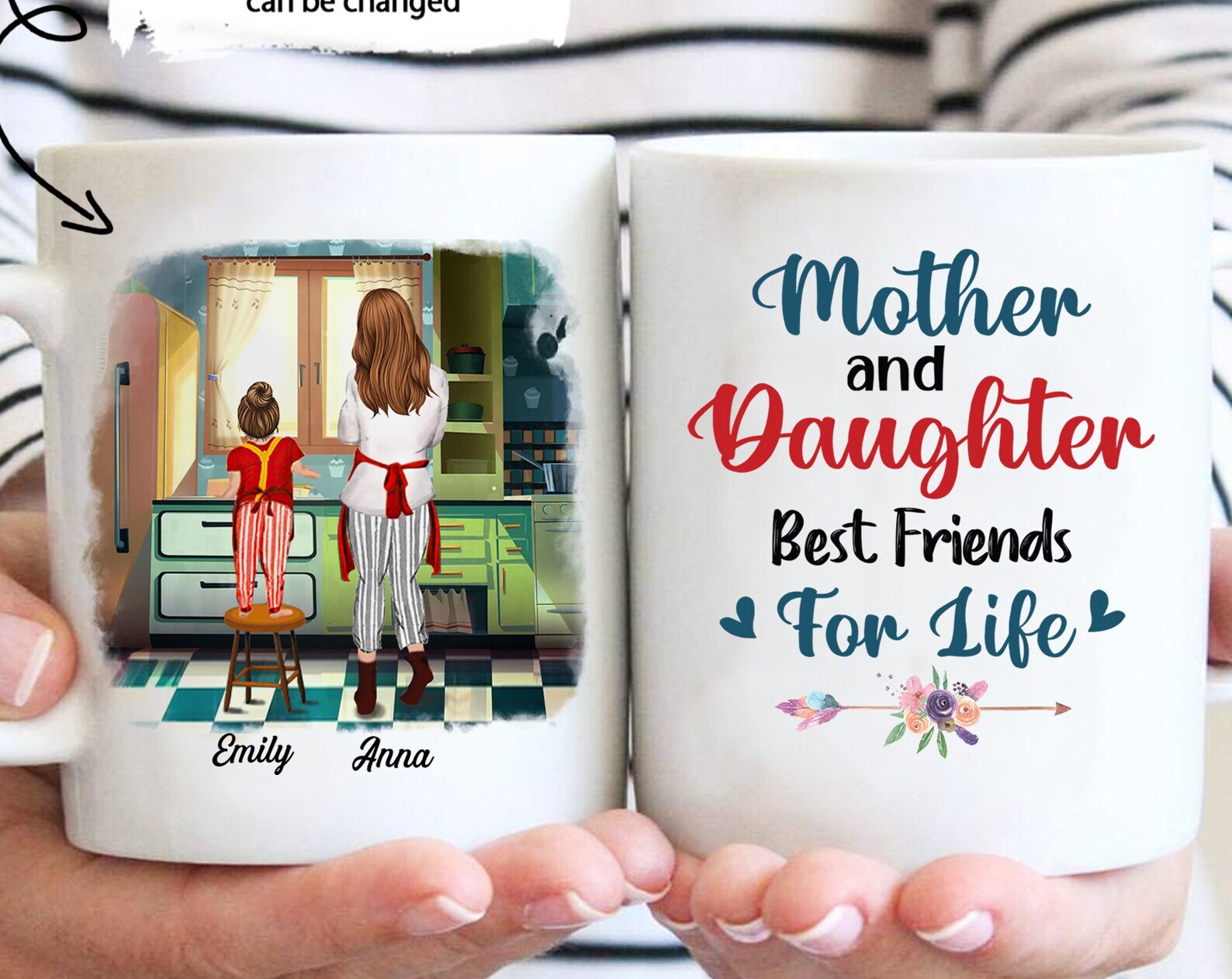 Mother And Daughters Best Friends For Life Mug Mom Mug Personalized Mug Mommy