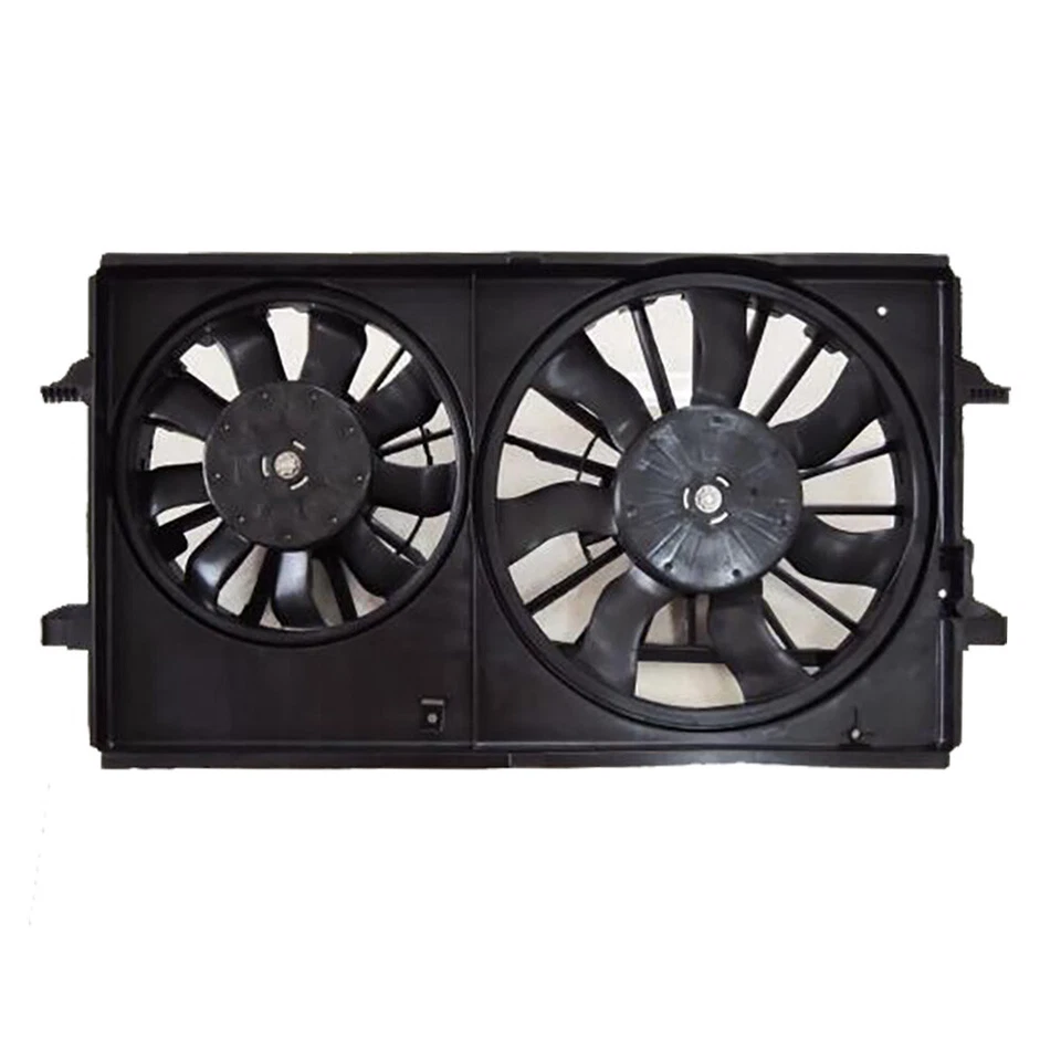 Ventilador de refrigeração condensador radiador elétrico Labwork para 2004-2008 Chevrolet Malibu - Imagem 2 de 4
