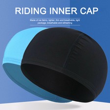 Cooling Skull Cap Helmet Liner Beanie Mesh Cycling Running Hat Fits Under Helmet
