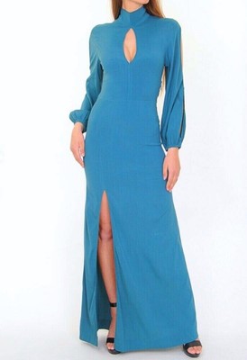 boutique maxi dresses with sleeves