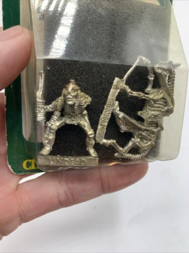 Citadel Games Workshop Undead Skeleton Cavalry 8570 RARO Cavallo Arciere NUOVO 1993 - Foto 2 di 6
