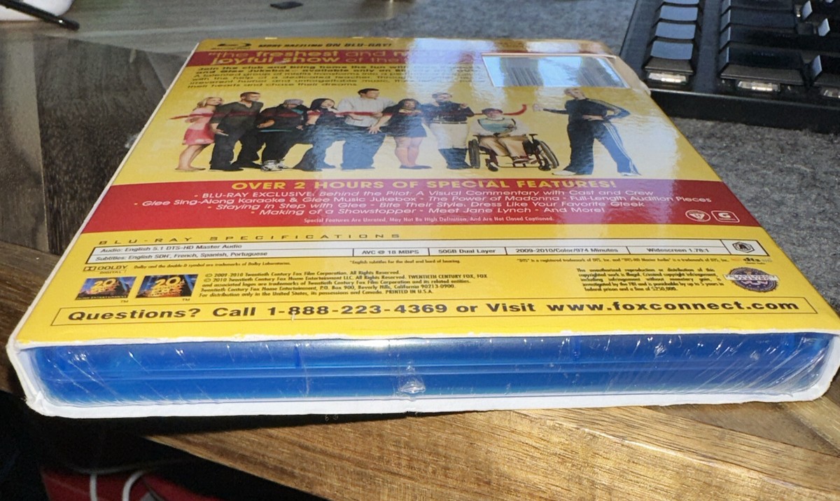 Glee: The Complete First Season (Blu-ray Disc, 2010, 4-Disc Set