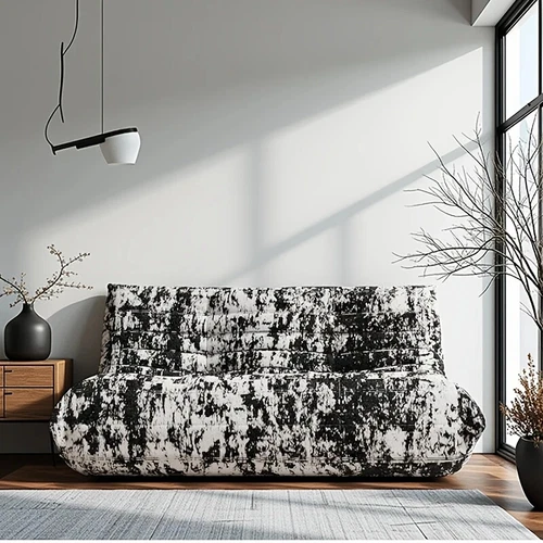 Divan Bed Floor Sofa Chaise Lounge Caterpillar Lazy Sofa Beanbag Chair Love Seat - Picture 27 of 33