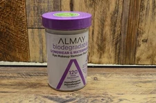 Almay Biodegradable Long Wear And Waterproof Eye Makeup Remover Pads, about 100p
