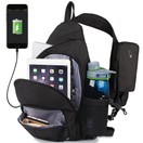 WANDF Anti-Theft Sling Bag Travel Crossbo…