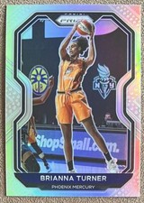 Brianna Turner 2021-22 Panini Prizm Silver Holo #25 Phoenix Mercury Parallel
