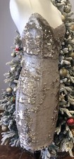 ASTR The Label Gold Sequin Dress New Size small