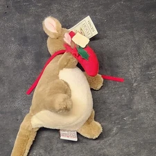 Gund Classic Winnie The Pooh  Plush New With Tags Christmas Kanga And Roo Plush