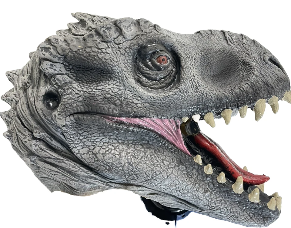 Máscara Indominus Rex Mundo Jurásico Parque de Dinosaurios Disfraz de Halloween #68602 ¡Difícil de encontrar! Foto 3 de 4