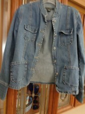 Vintage Banana Republic factory store denim jacket XS